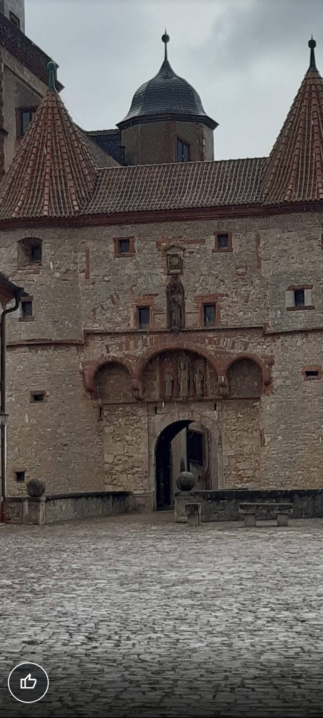 Nachmittag auf der Würzburger Festung Marienberg