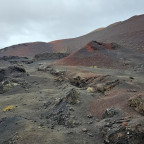 kleiner Berg Lanzarote hinter Timanfaya