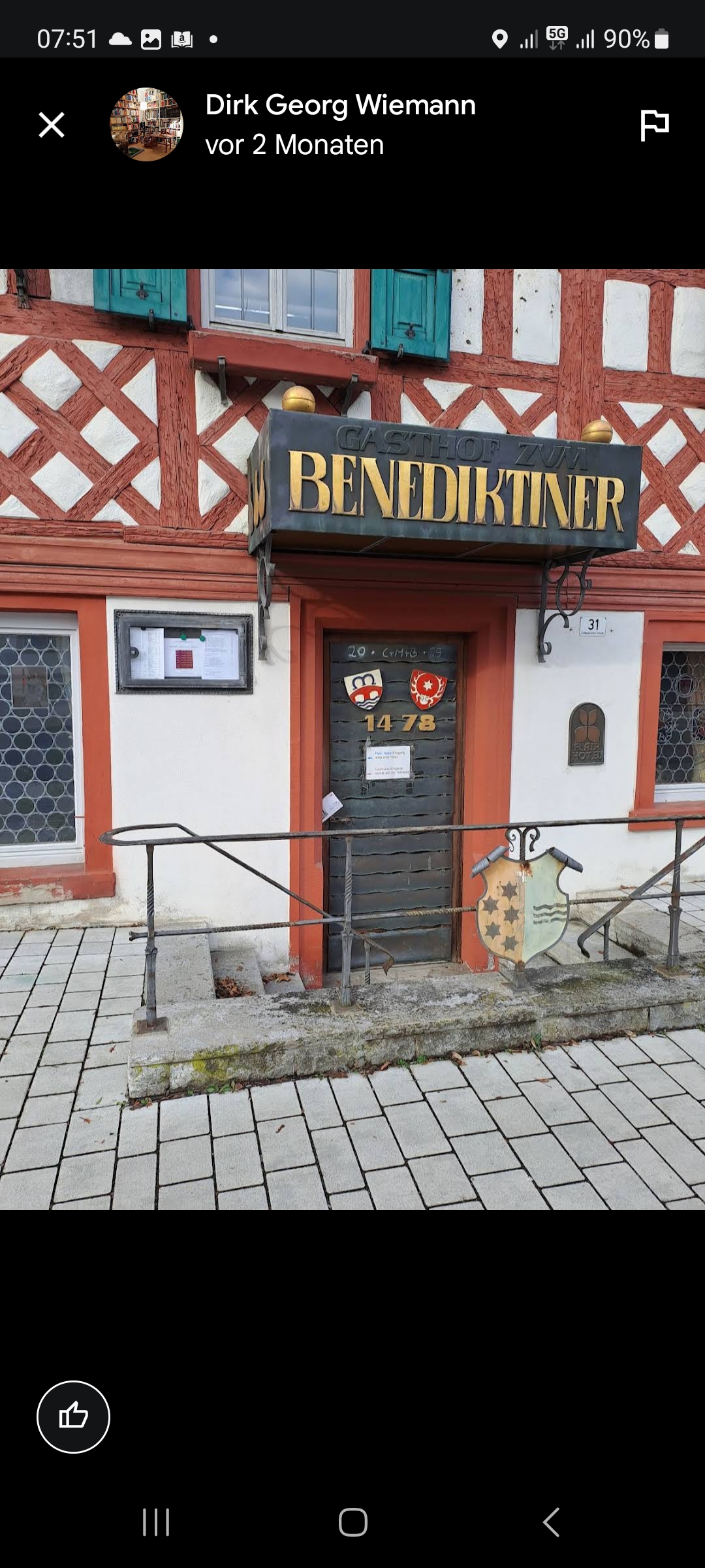 Zum Kloster gehört in Franken unbedingt die Weinstube.😉🍷